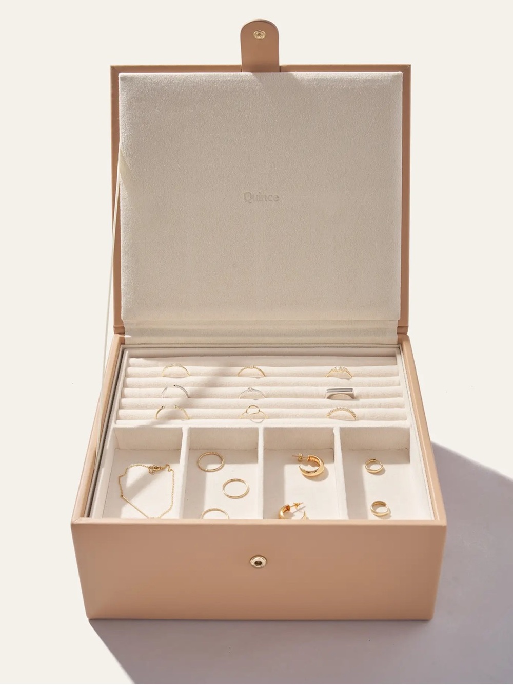 Quince Leather Jewelry Box